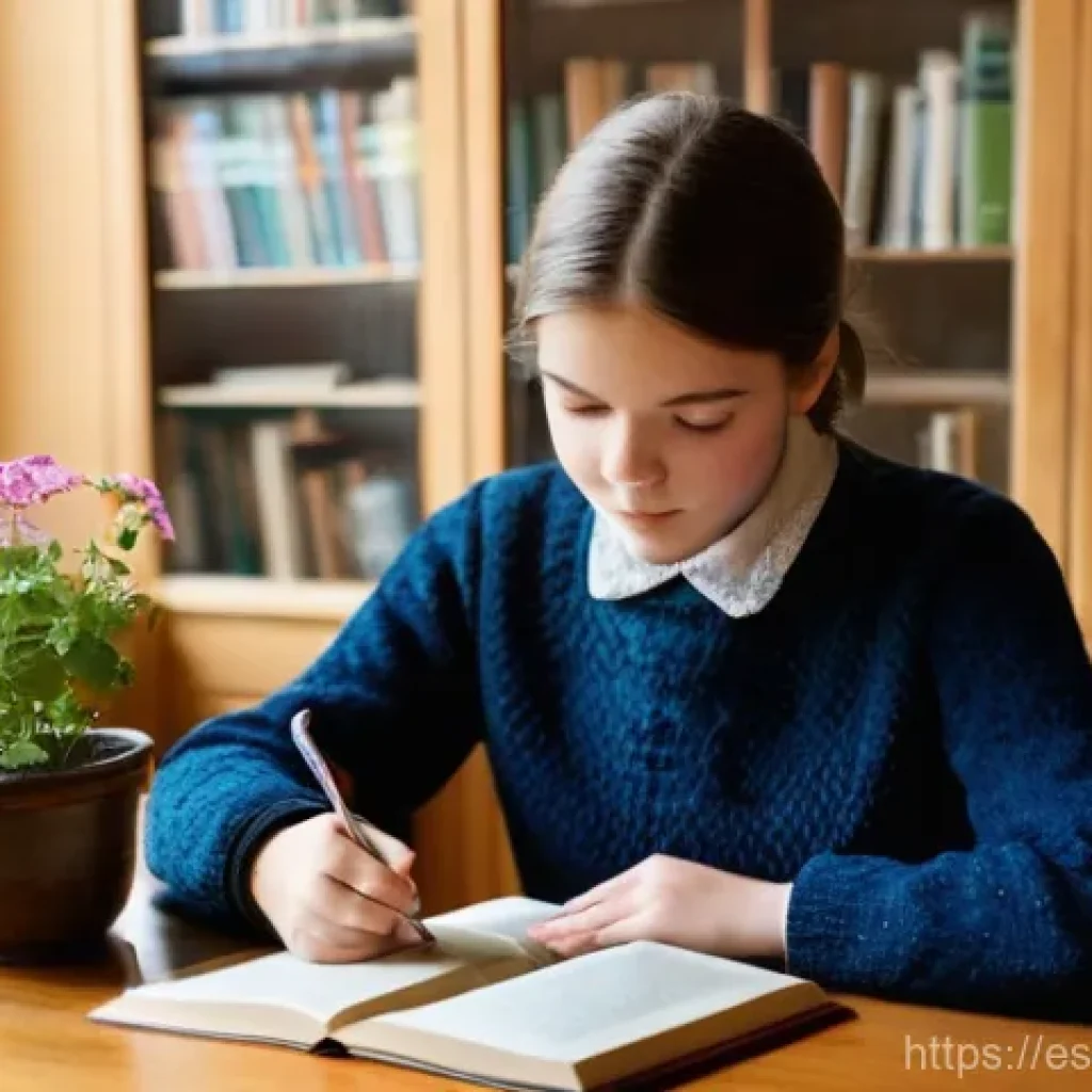 독일어 관용구 및 속담 - **Prompt 1: Diligent Student in a Traditional German Study Room**
    A 16-year-old German student, ...